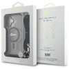Guess GUHMP16SHCTSGNSK iPhone 16 6.1    czarny/black hardcase Crossbody Cord Script MagSafe